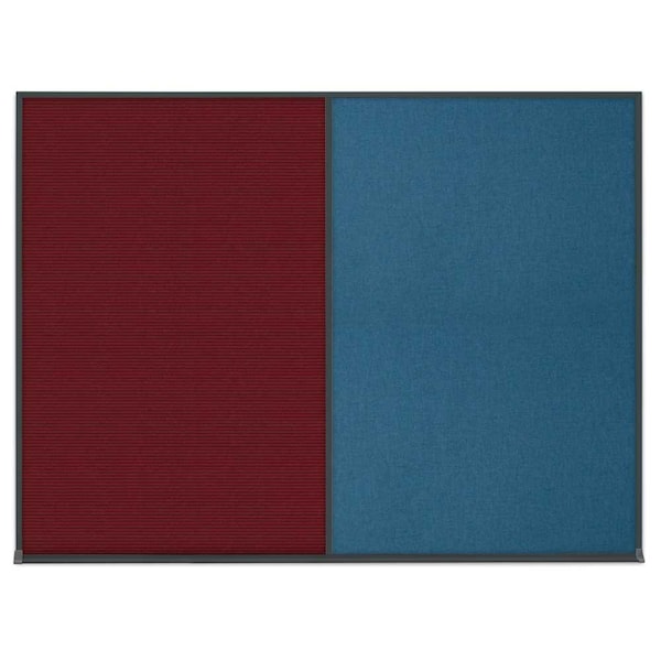 Triple Door Radius Plus Corkboard, 96" x